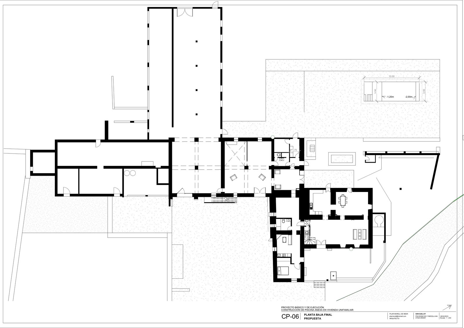 Ground floor plan Son Guillot