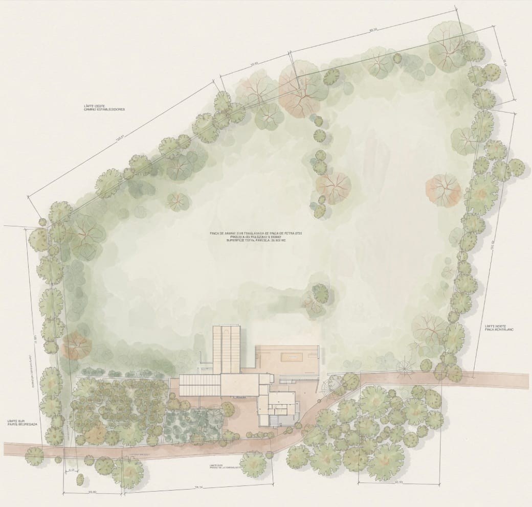Site plan Son Guillot